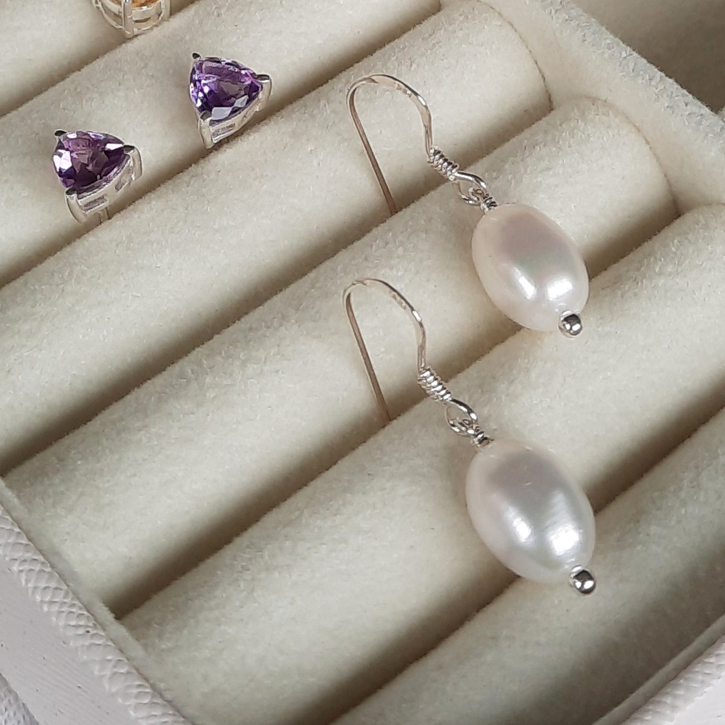 Solitaire Earrings